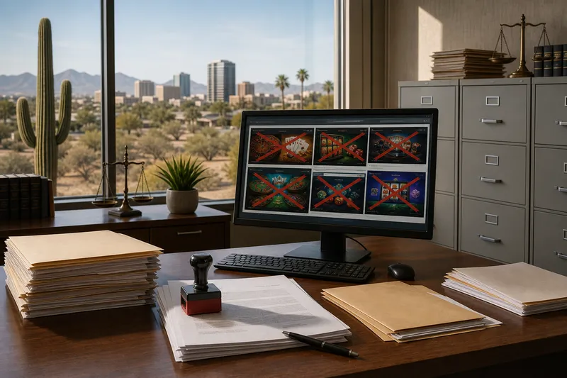 Arizona Department of Gaming issues cease-and-desist to five unlicensed operators